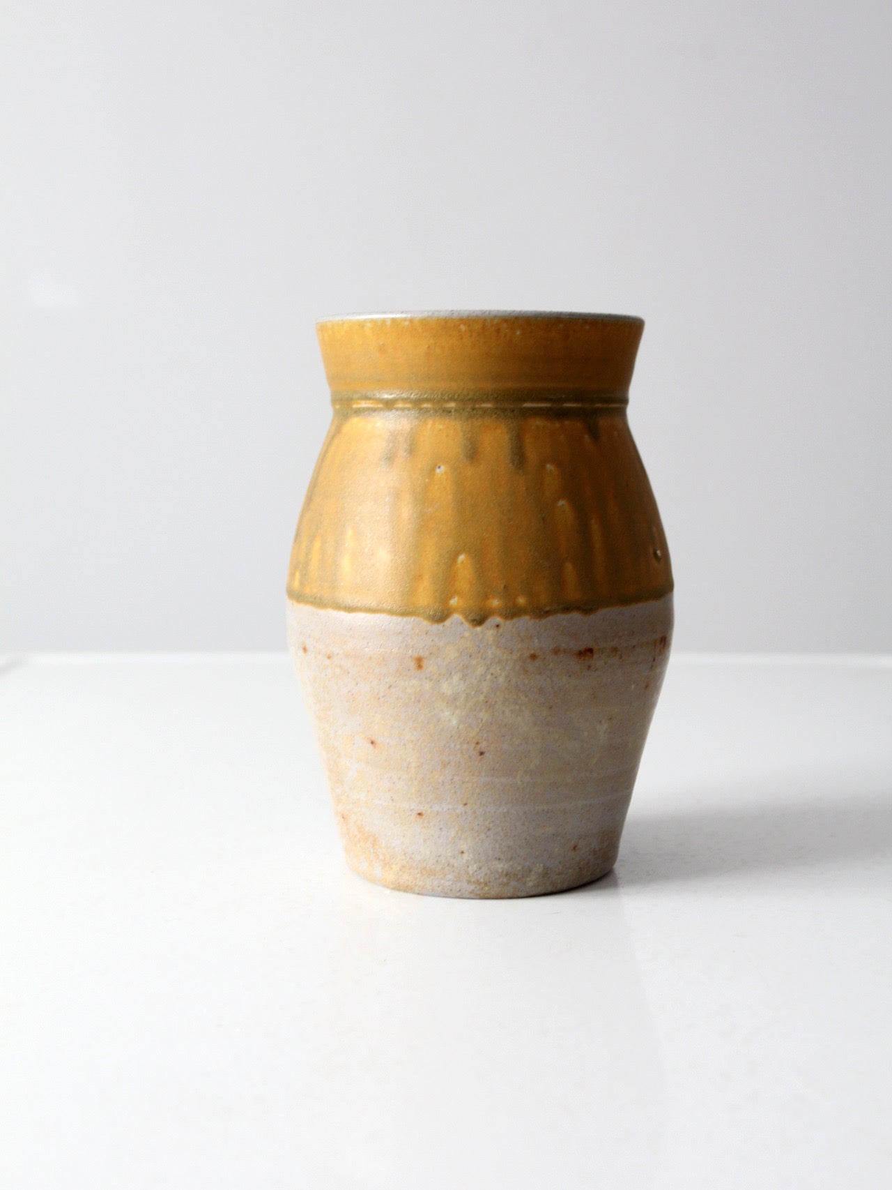 Rockdale Union Stoneware vase circa 1995