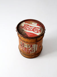 vintage Pepsi-Cola syrup industrial drum