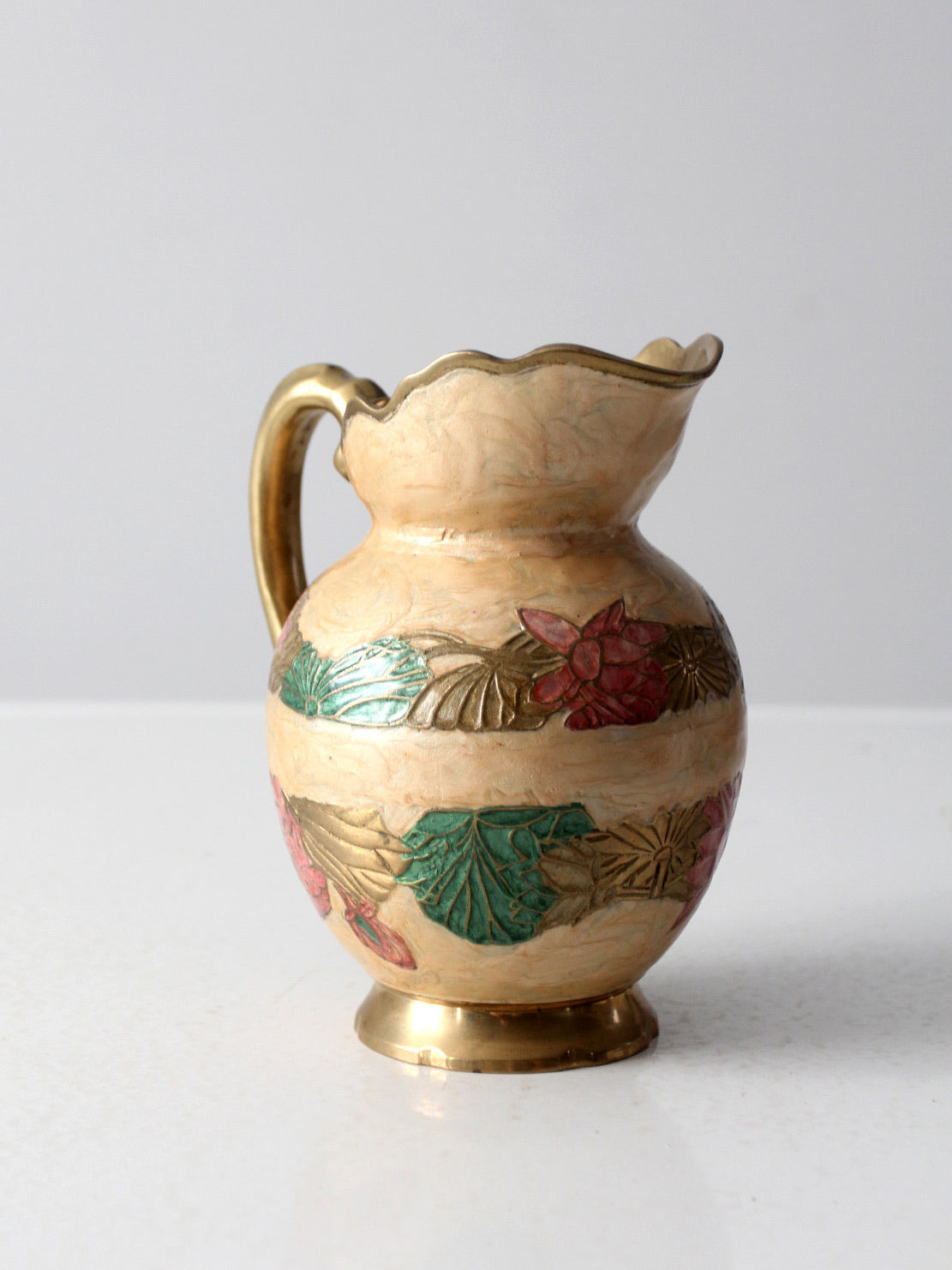 vintage cloisonne pitcher