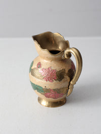 vintage cloisonne pitcher