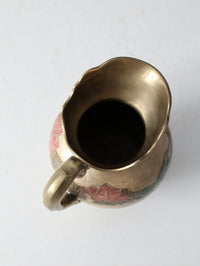 vintage cloisonne pitcher