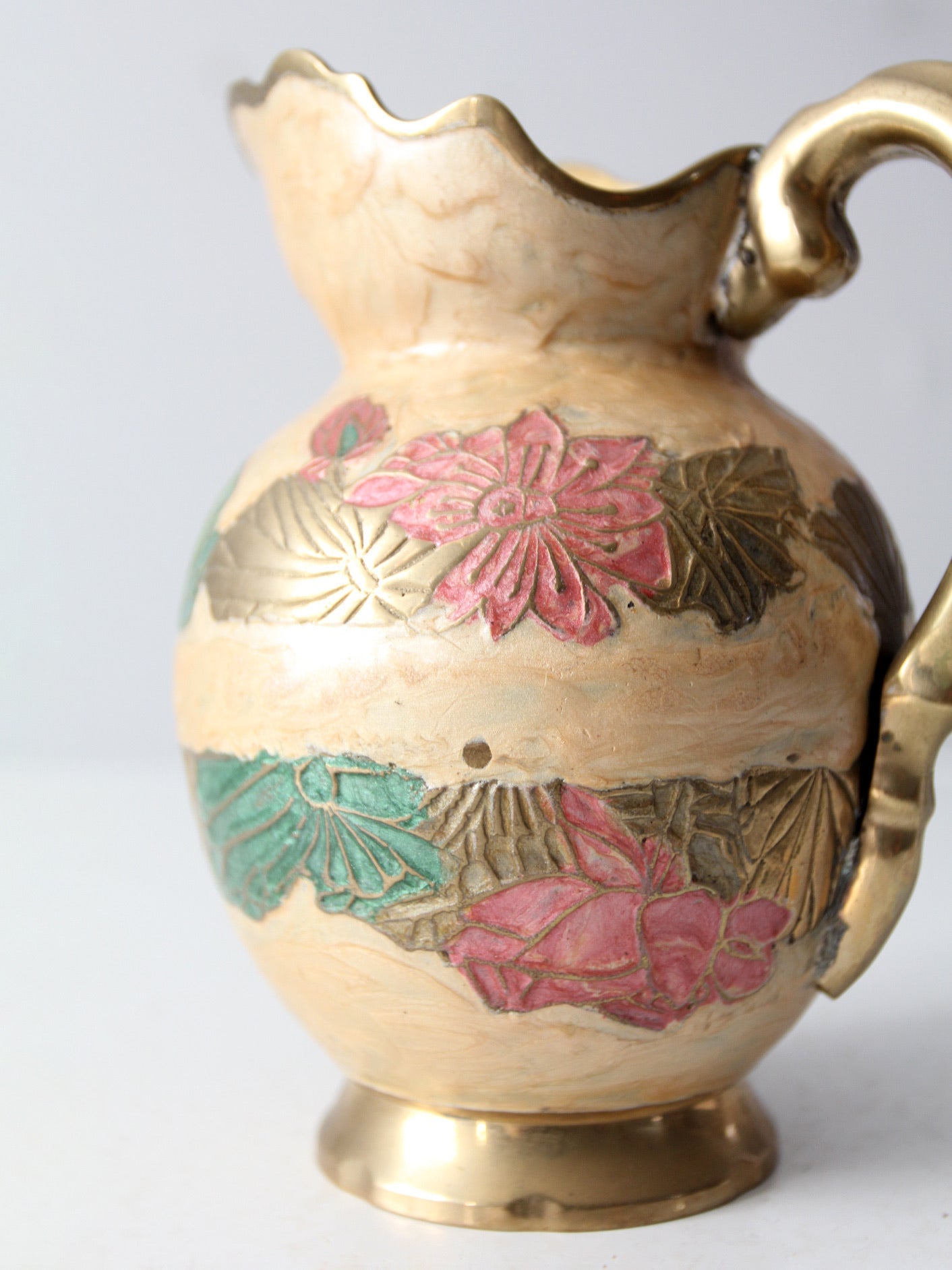 vintage cloisonne pitcher