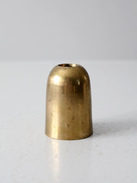 mid century owl candlestick holder