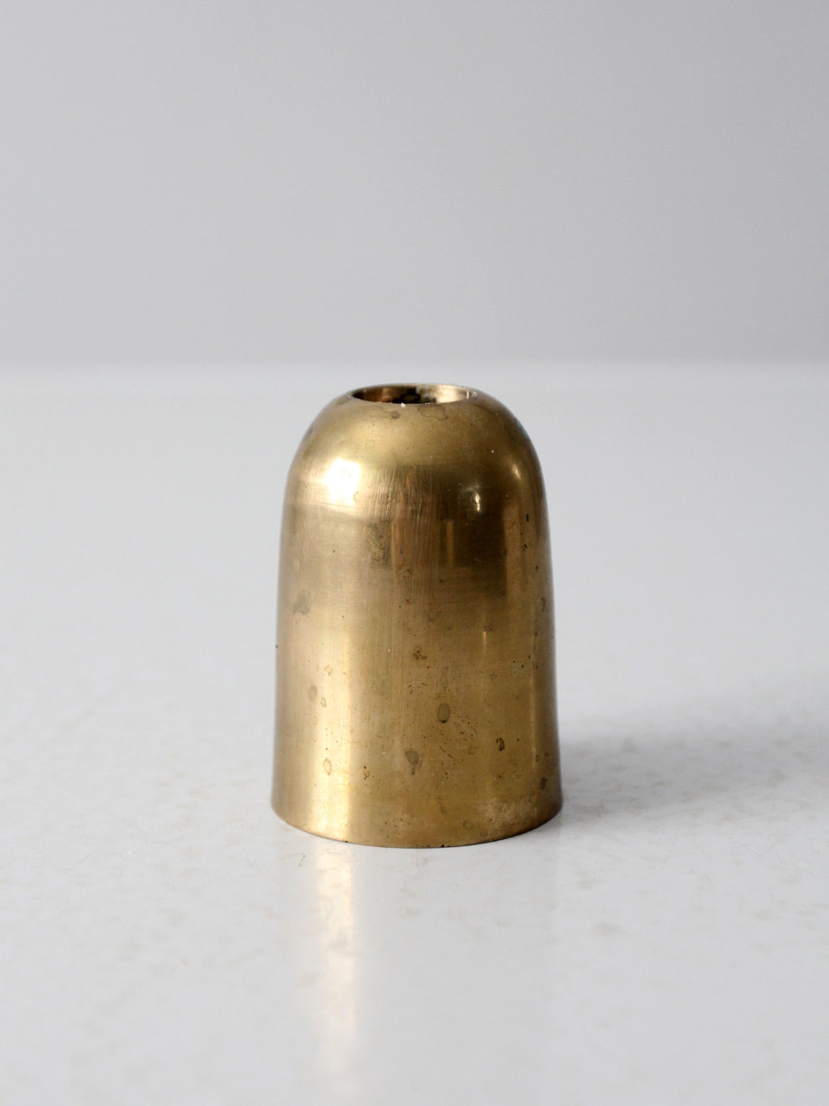 mid century owl candlestick holder