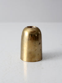 mid century owl candlestick holder