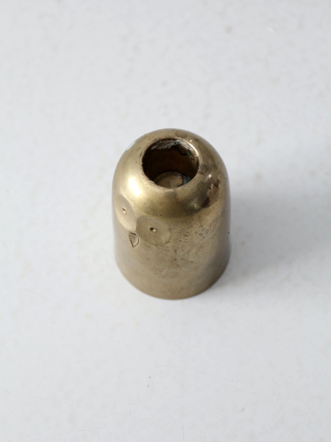 mid century owl candlestick holder