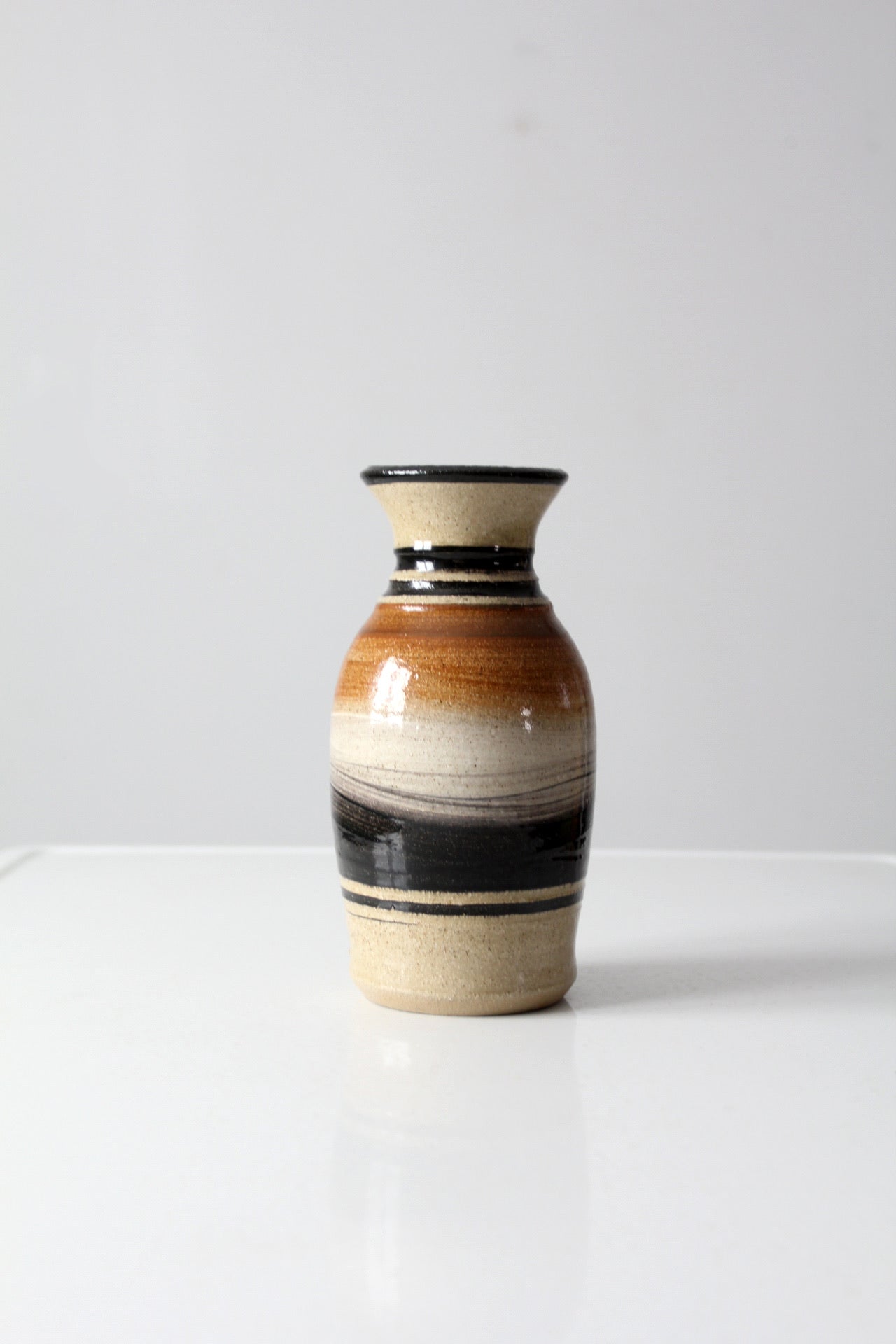 vintage studio pottery vase