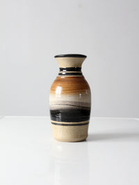 vintage studio pottery vase