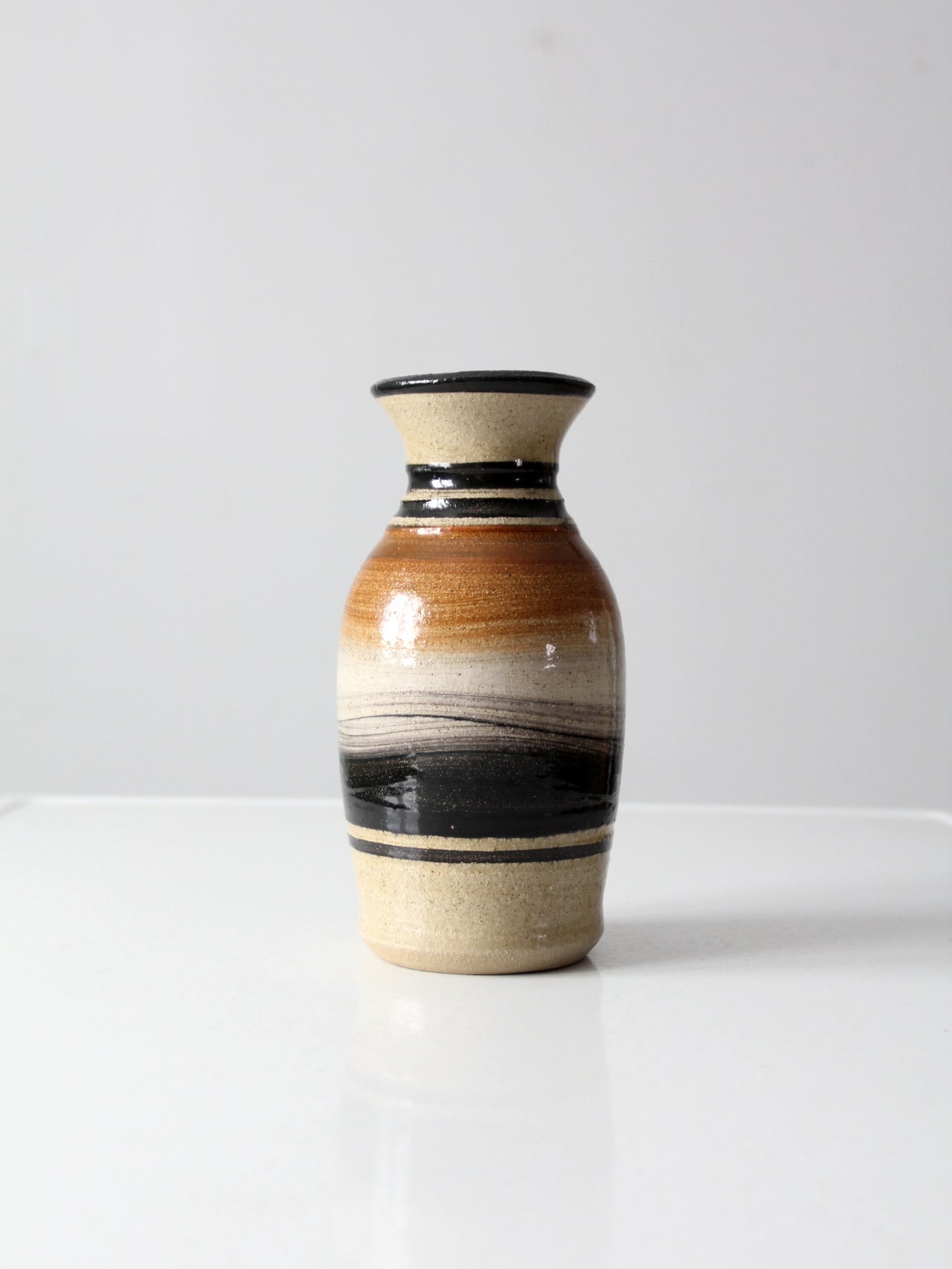 vintage studio pottery vase