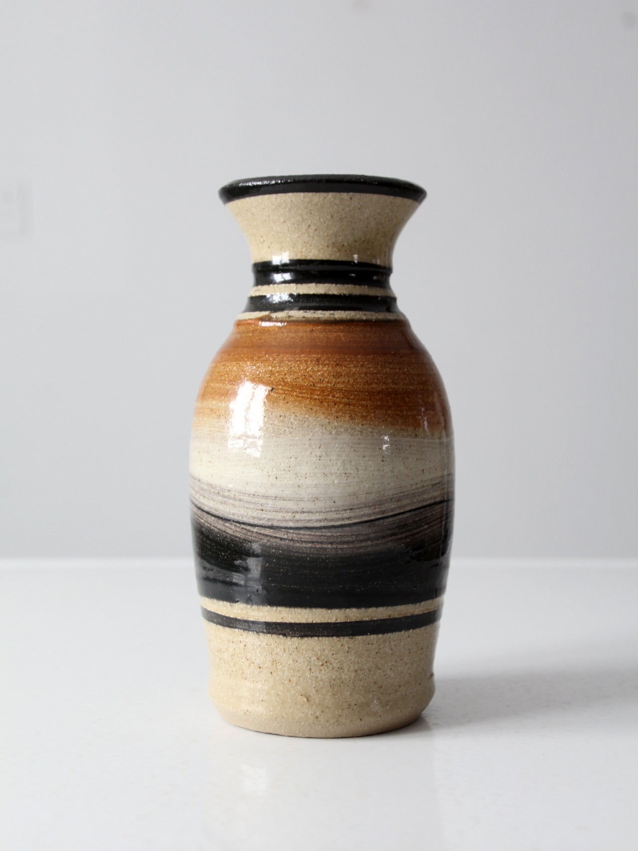 vintage studio pottery vase