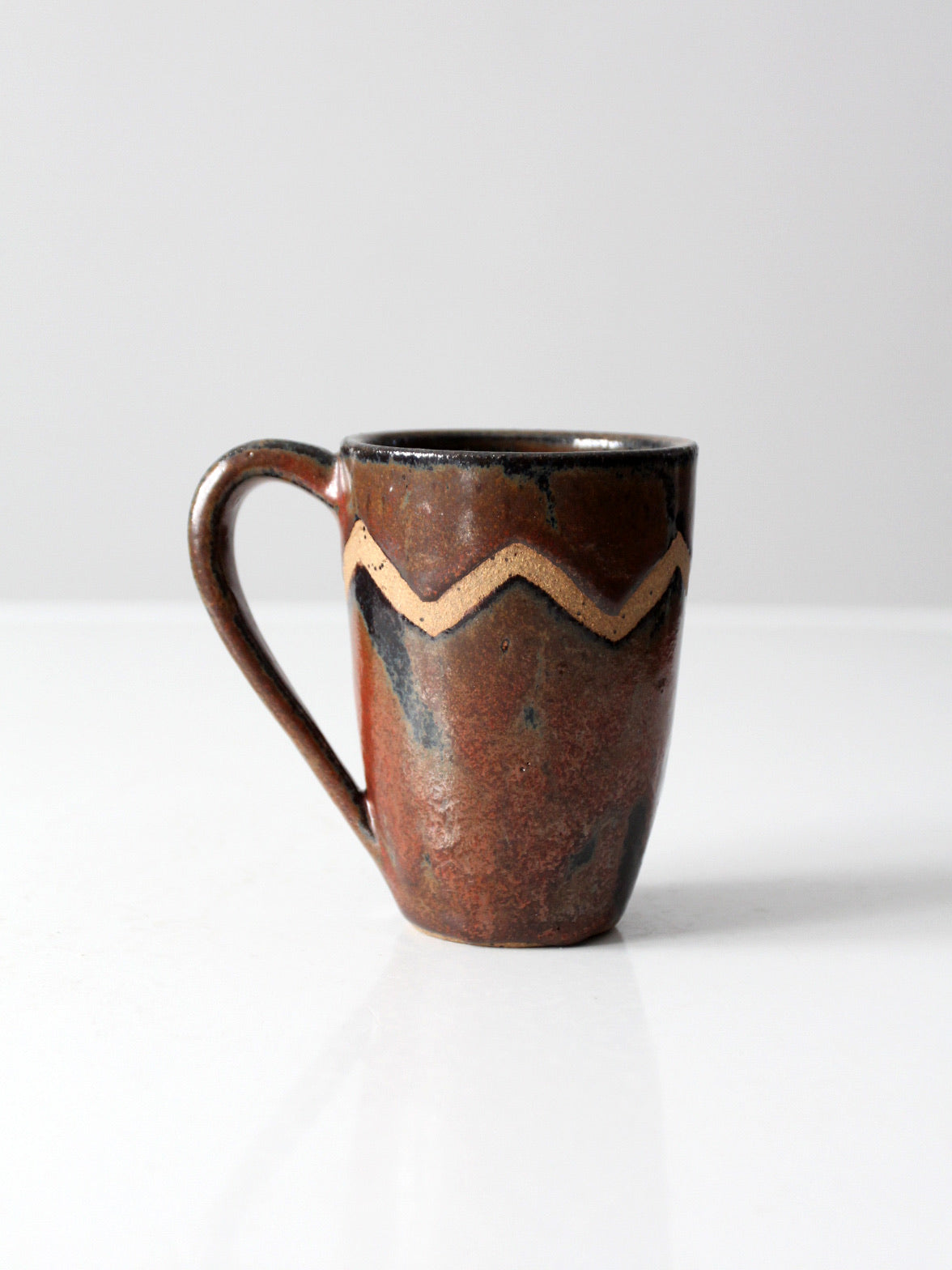 vintage studio pottery mug