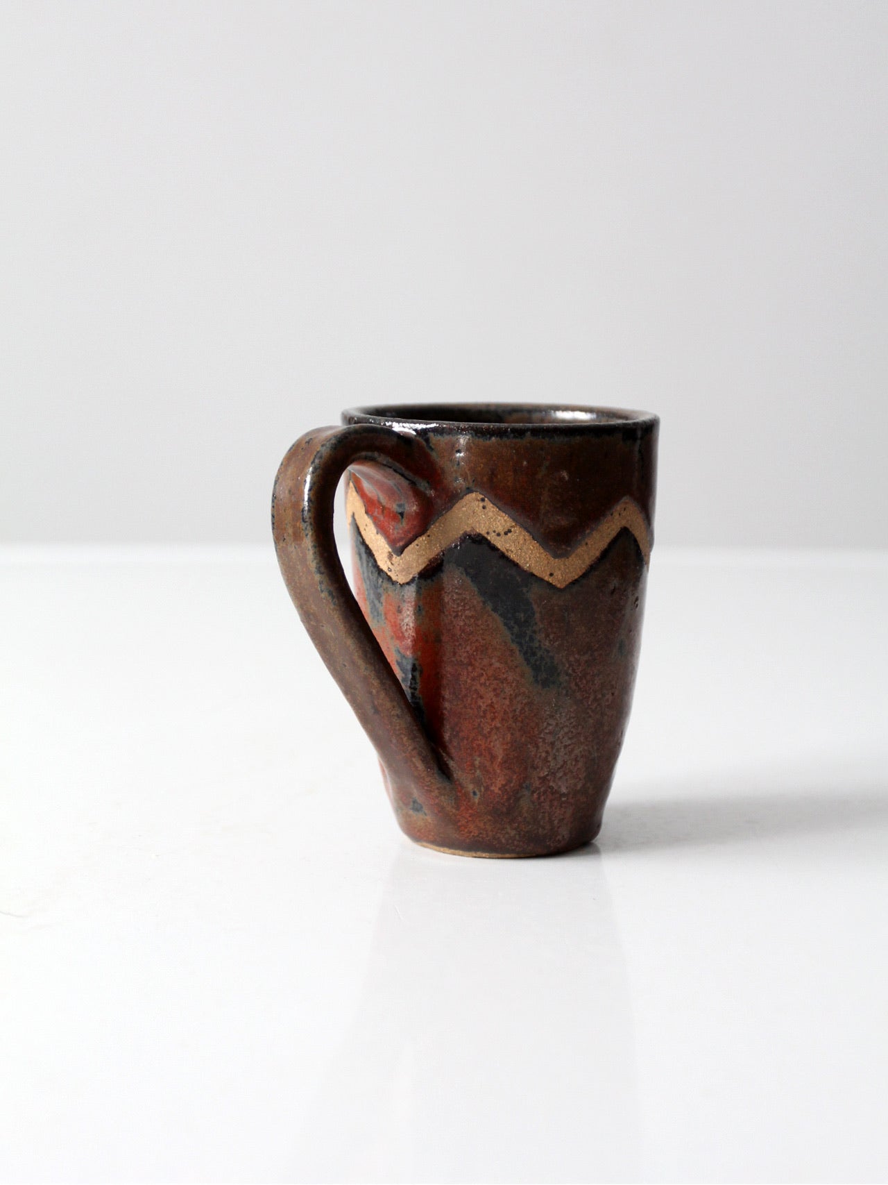 vintage studio pottery mug