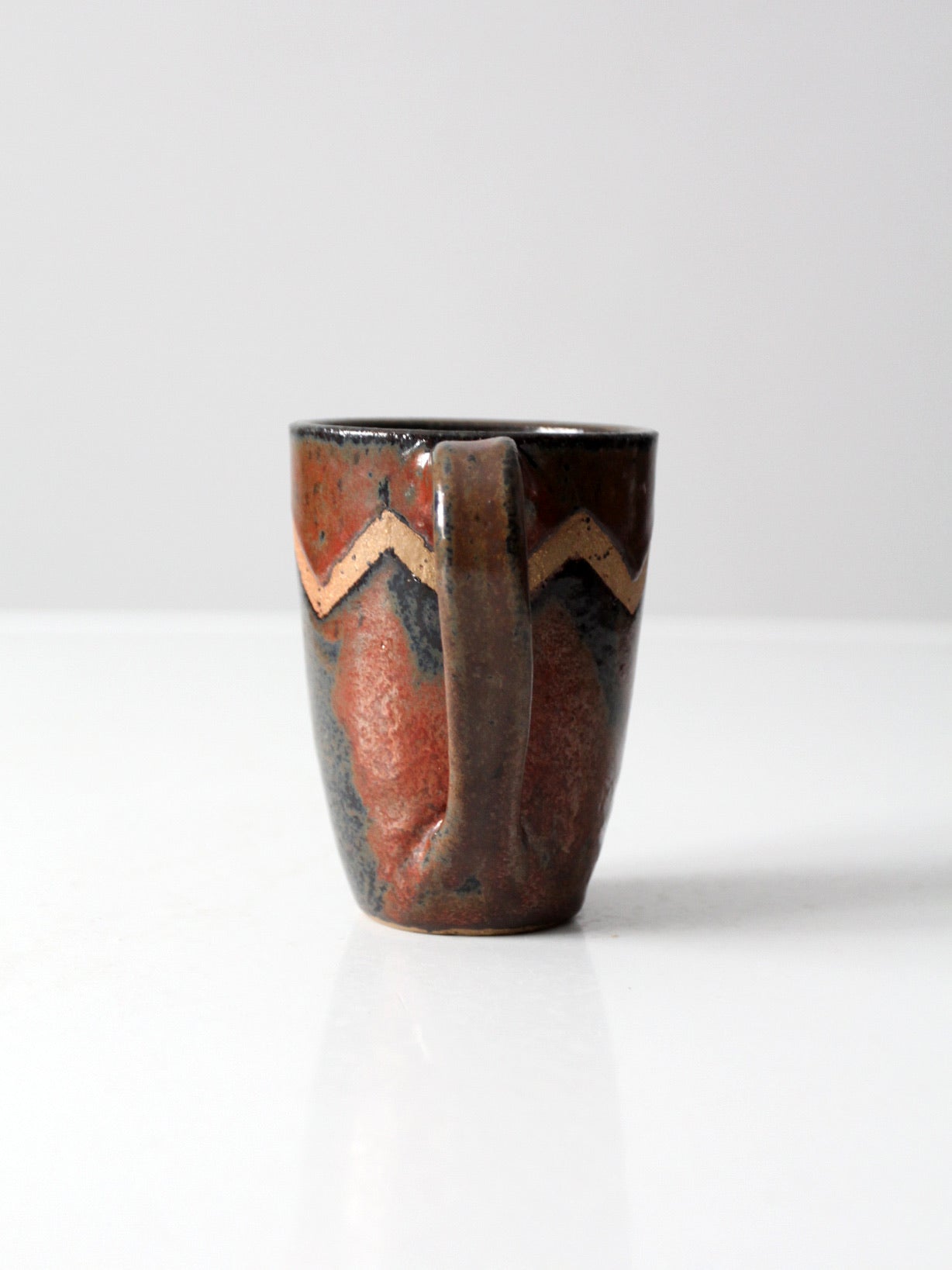 vintage studio pottery mug