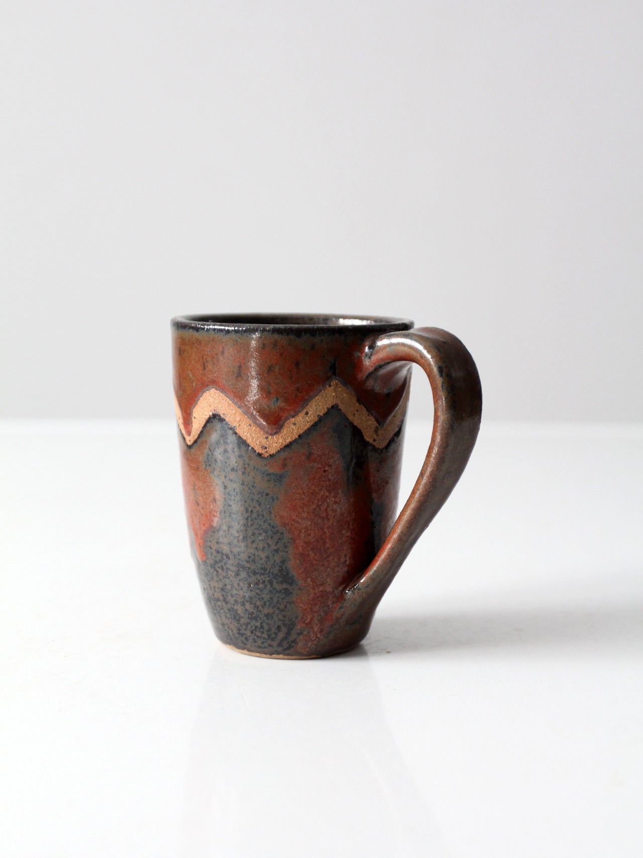vintage studio pottery mug