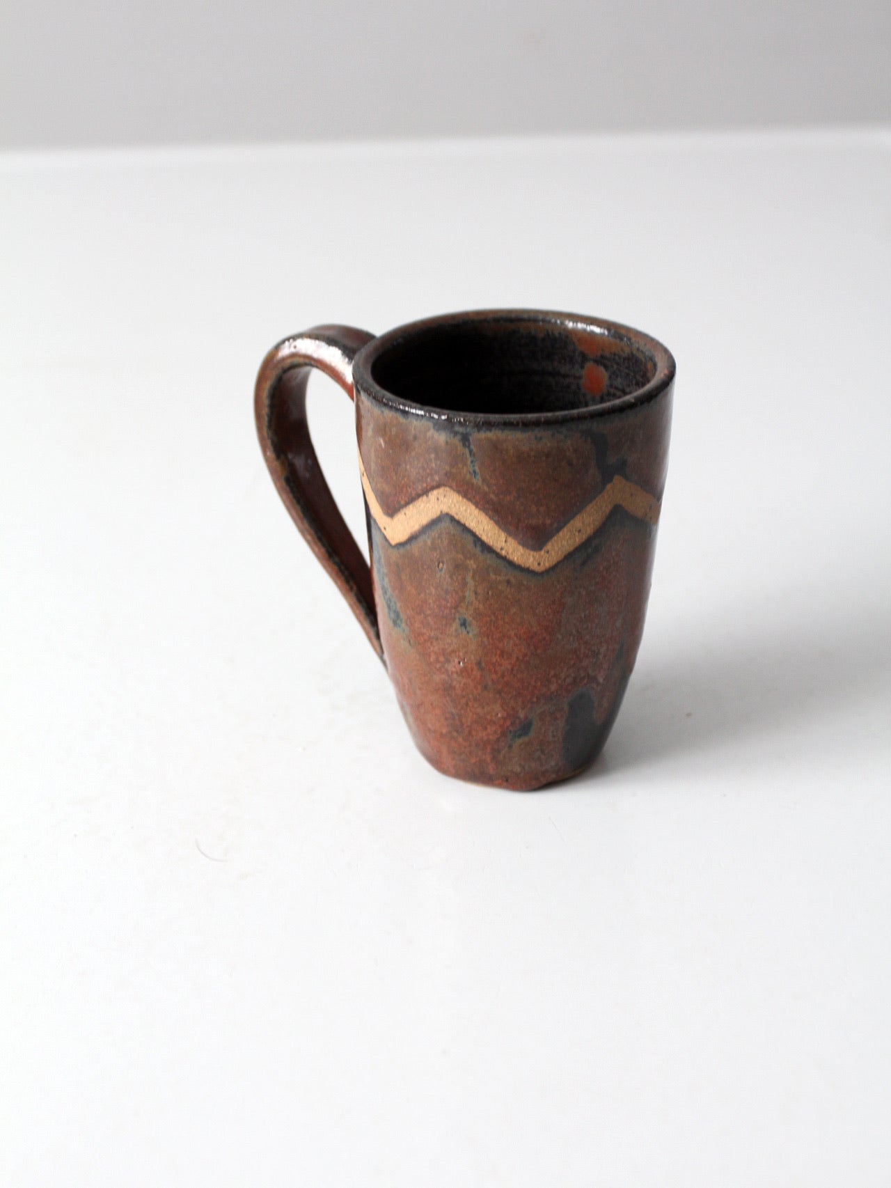 vintage studio pottery mug