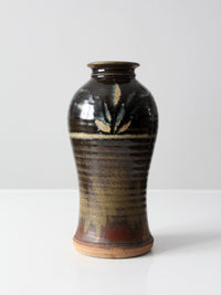 vintage studio pottery vase