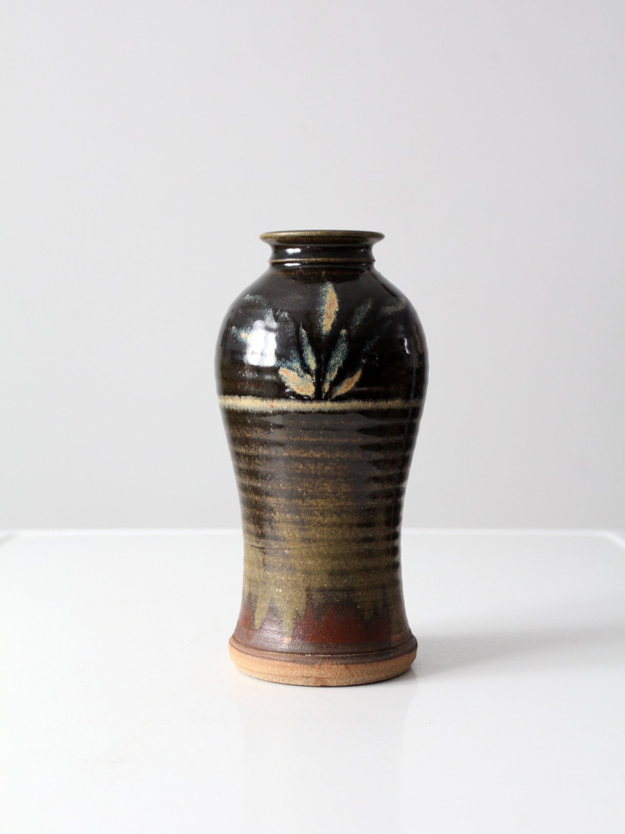 vintage studio pottery vase