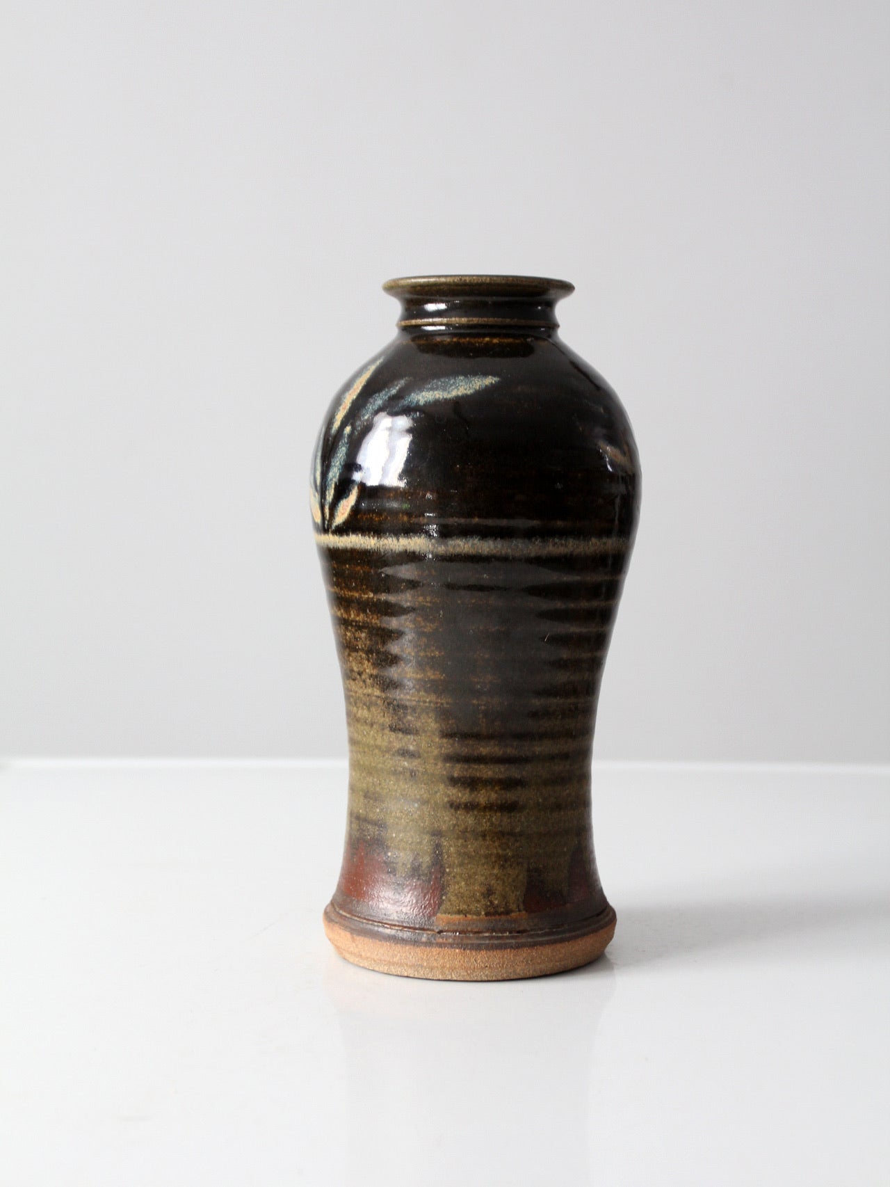 vintage studio pottery vase
