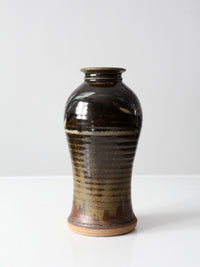 vintage studio pottery vase