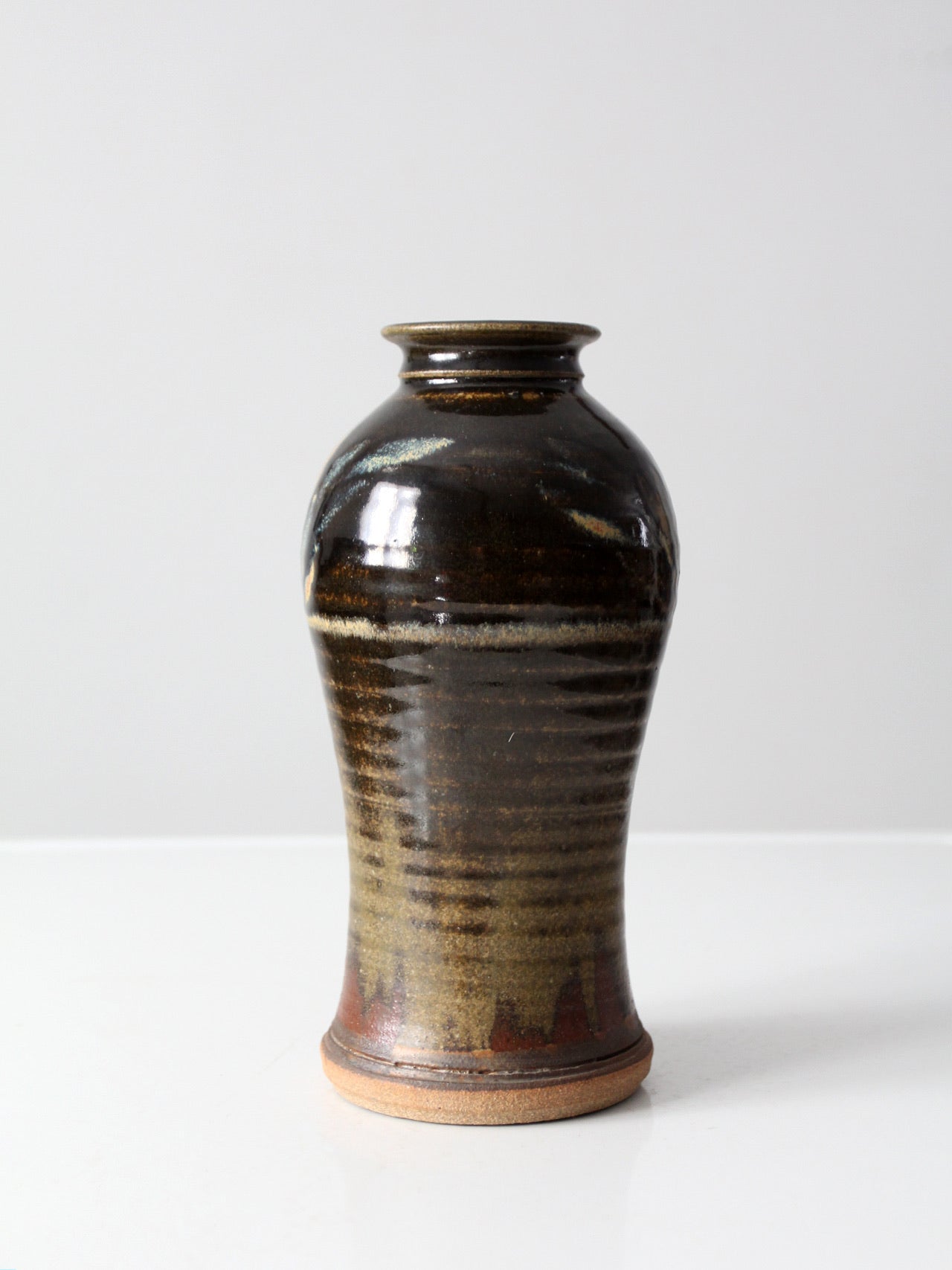 vintage studio pottery vase