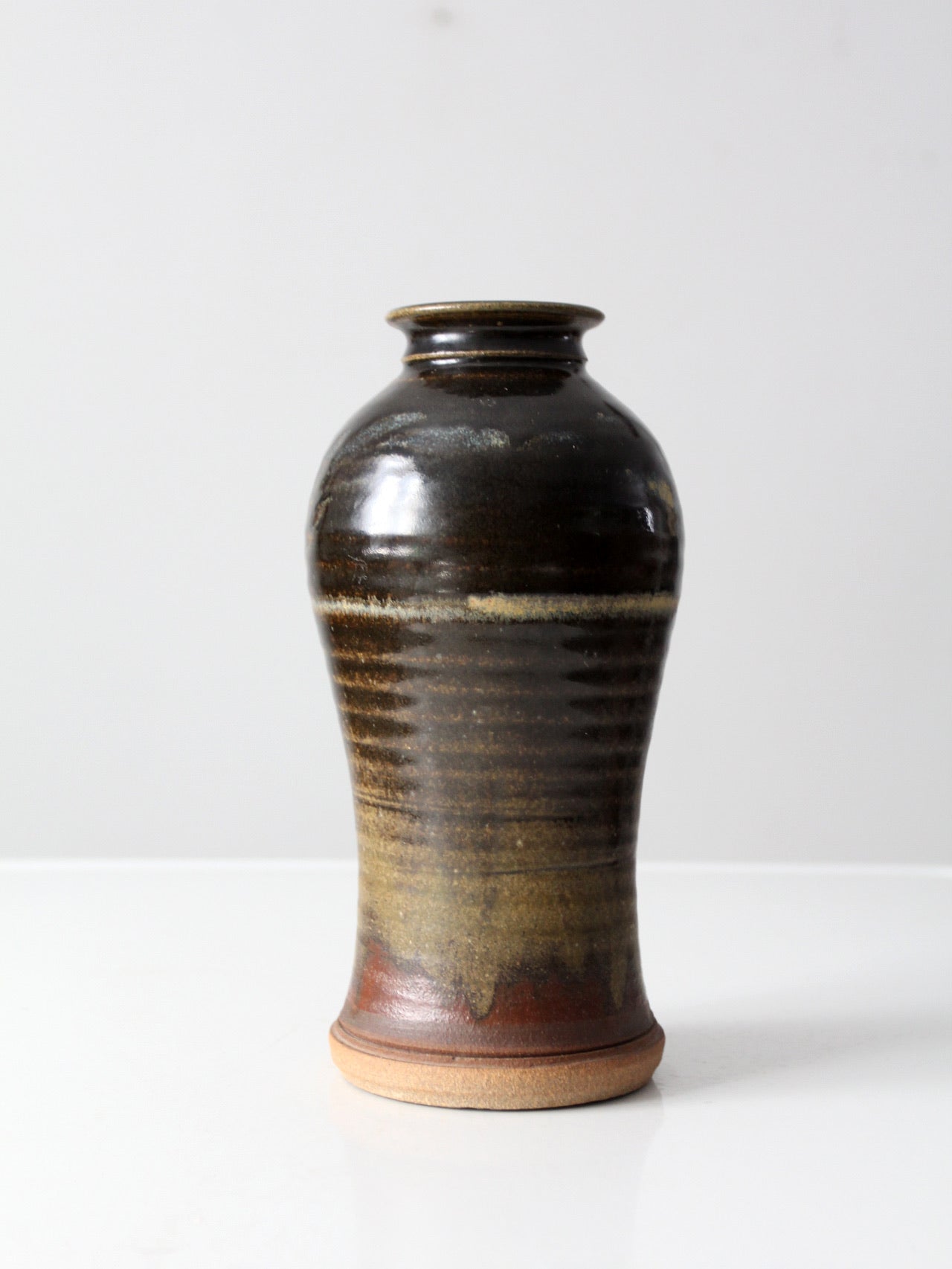 vintage studio pottery vase