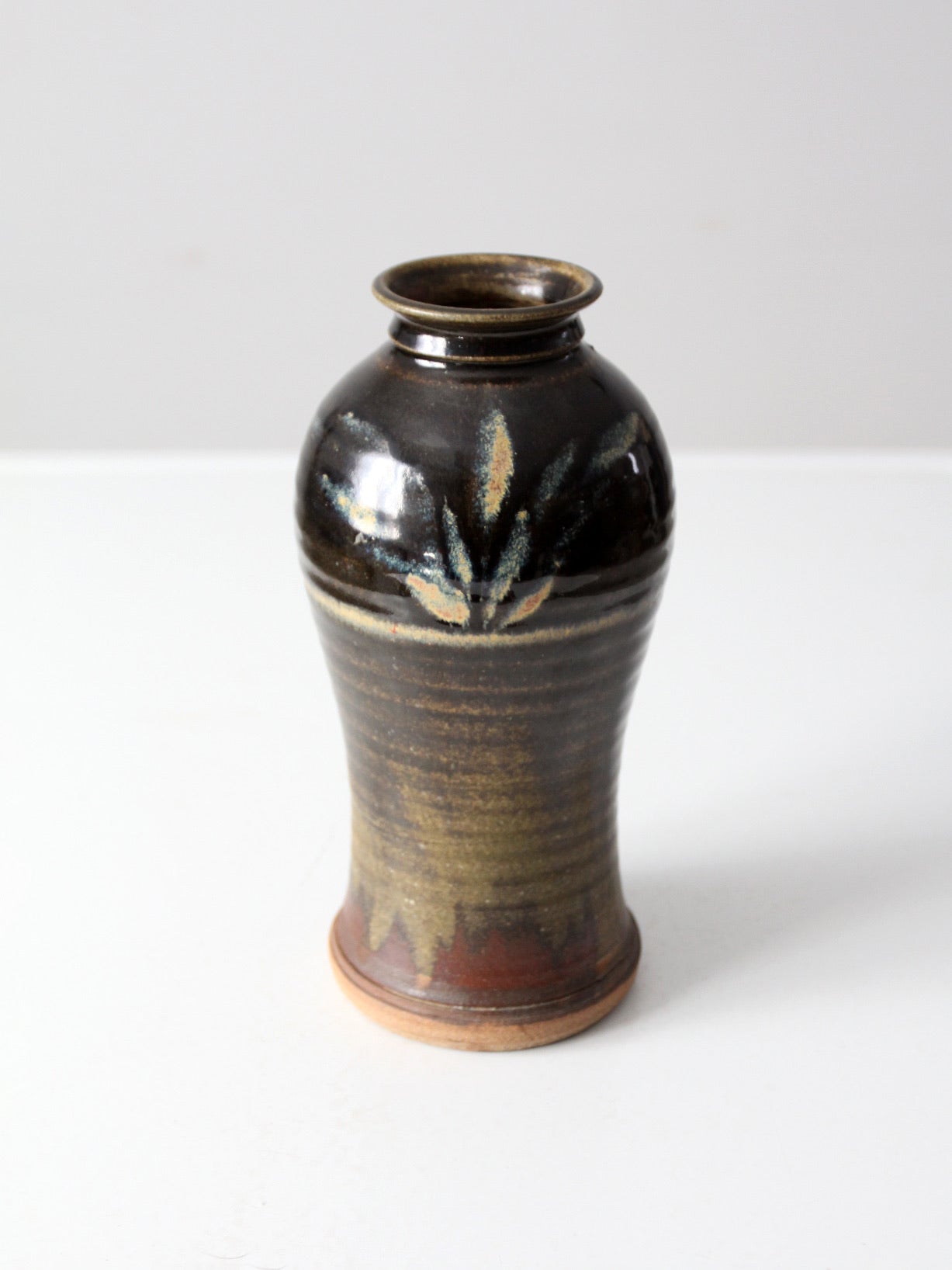 vintage studio pottery vase