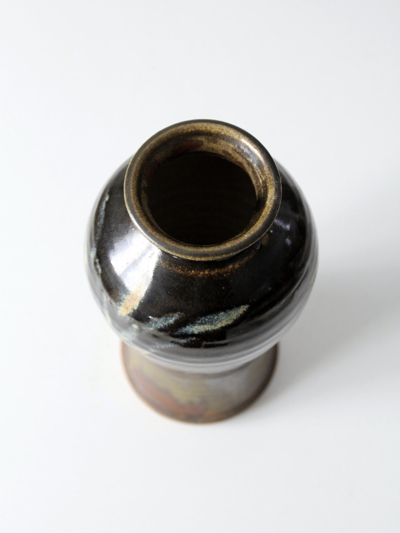 vintage studio pottery vase