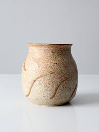 vintage studio pottery vase