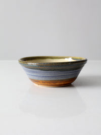 vintage studio pottery bowl