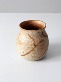 vintage studio pottery vase