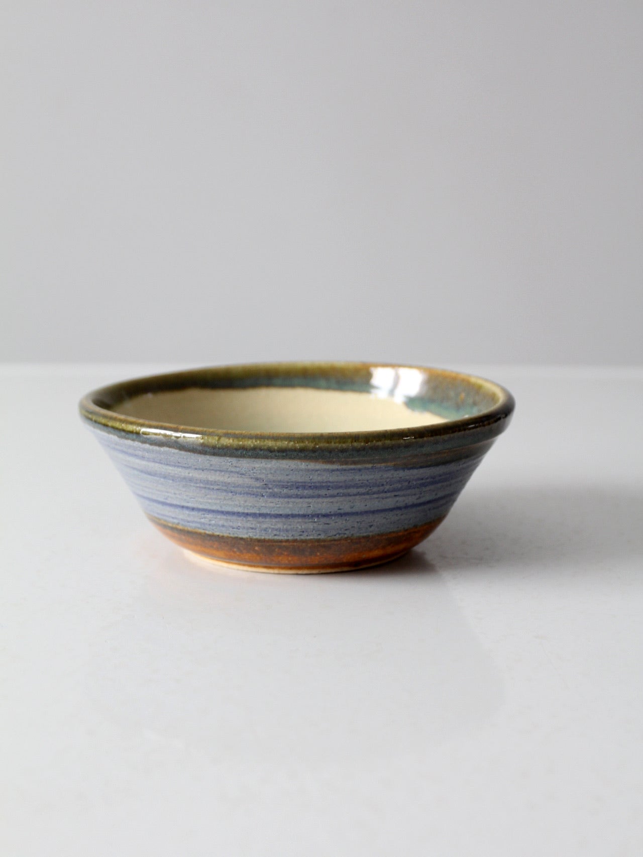 vintage studio pottery bowl