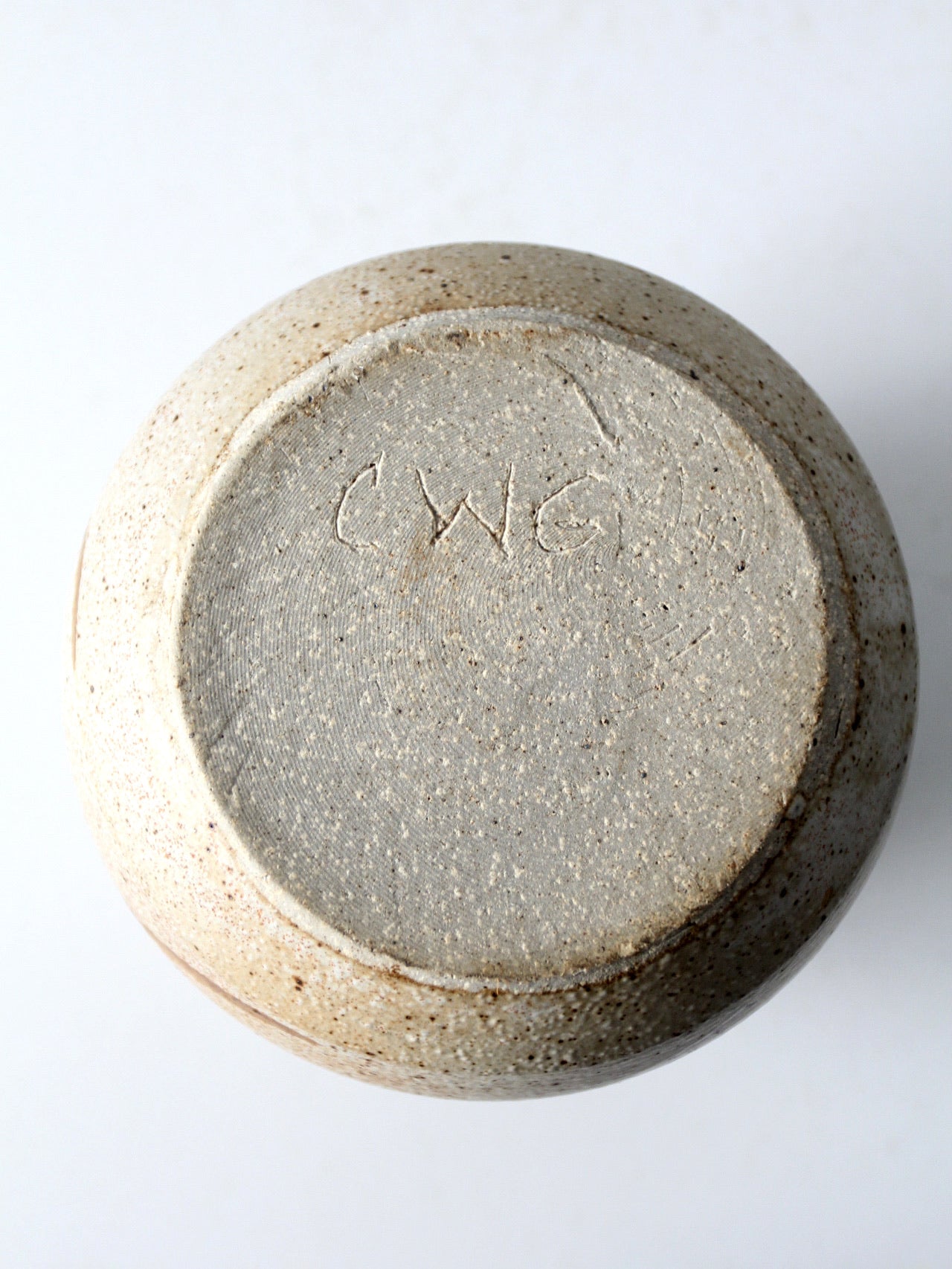 vintage studio pottery vase