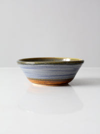 vintage studio pottery bowl