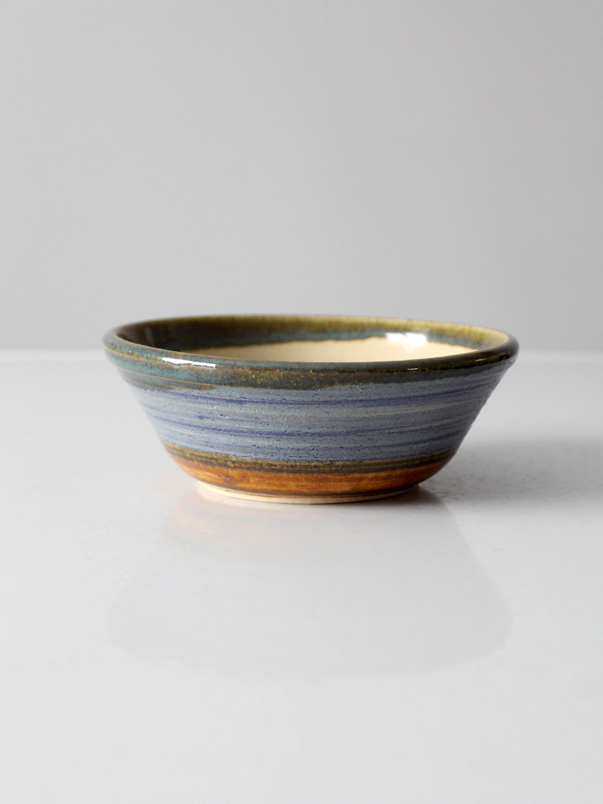 vintage studio pottery bowl
