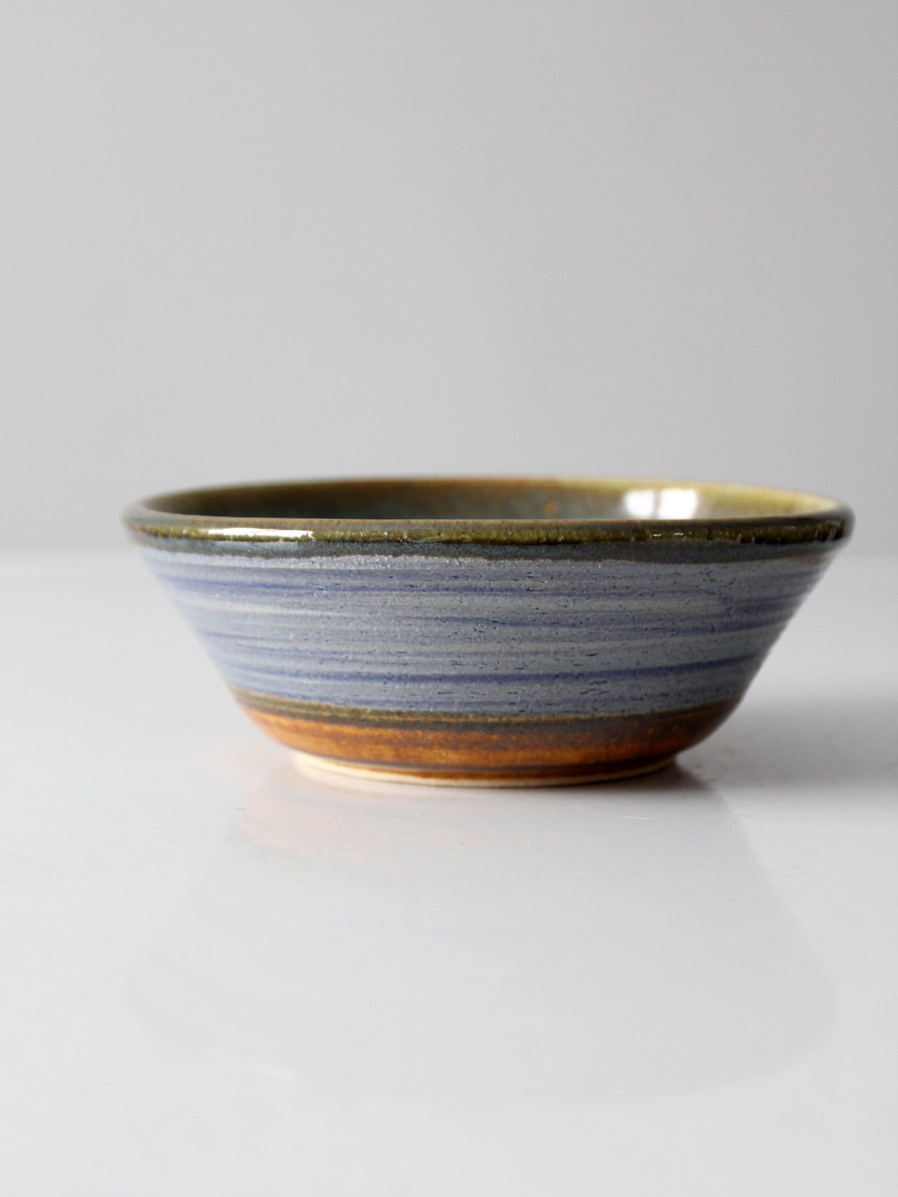 vintage studio pottery bowl