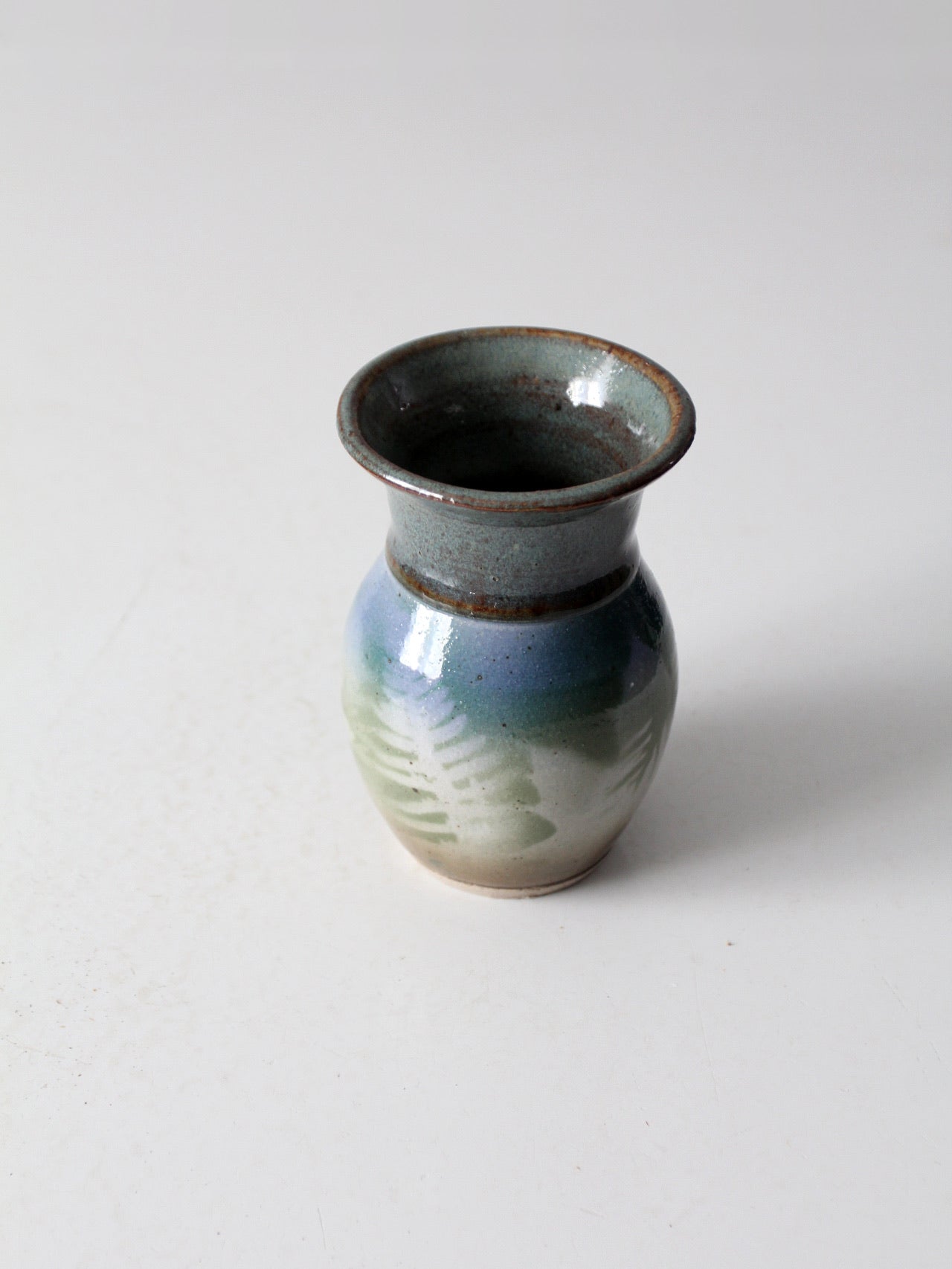 vintage studio pottery vase