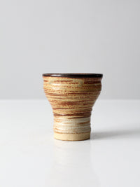 vintage studio pottery vase