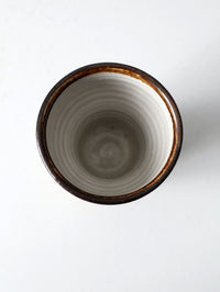 vintage studio pottery vase