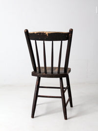 antique painted wood chair