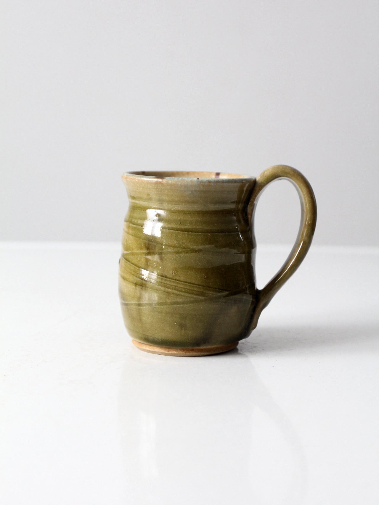 vintage studio pottery mug