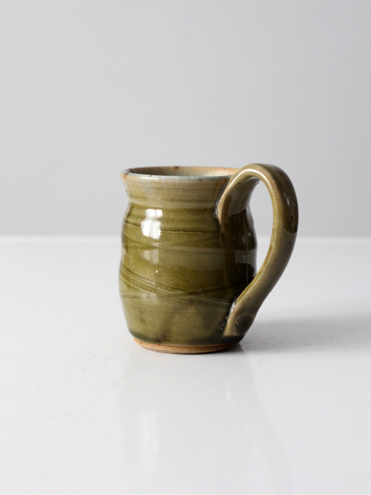 vintage studio pottery mug