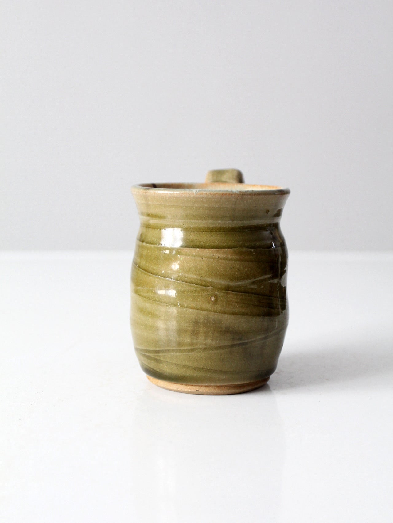 vintage studio pottery mug