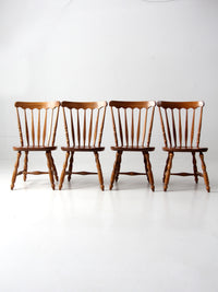 vintage Windsor dining chairs set of 4