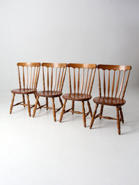 vintage Windsor dining chairs set of 4