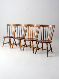 vintage Windsor dining chairs set of 4