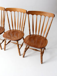 vintage Windsor dining chairs set of 4