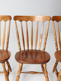 vintage Windsor dining chairs set of 4