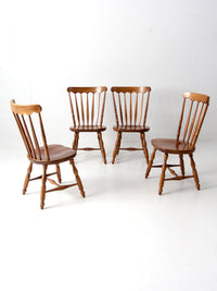 vintage Windsor dining chairs set of 4