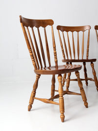 vintage Windsor dining chairs set of 4