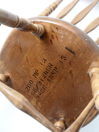 vintage Windsor dining chairs set of 4